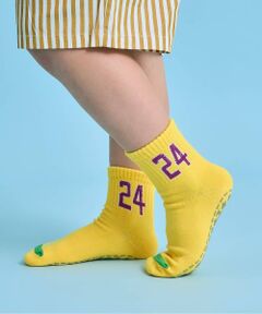 b・ROOM / ビールーム ソックス | ナンバーソックス(滑り止め付き)