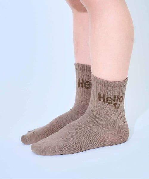 b・ROOM / ビールーム ソックス | HELLOソックス（ベージュ）