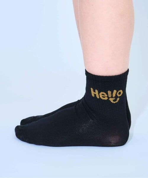 b・ROOM / ビールーム ソックス | HELLOソックス（黒）