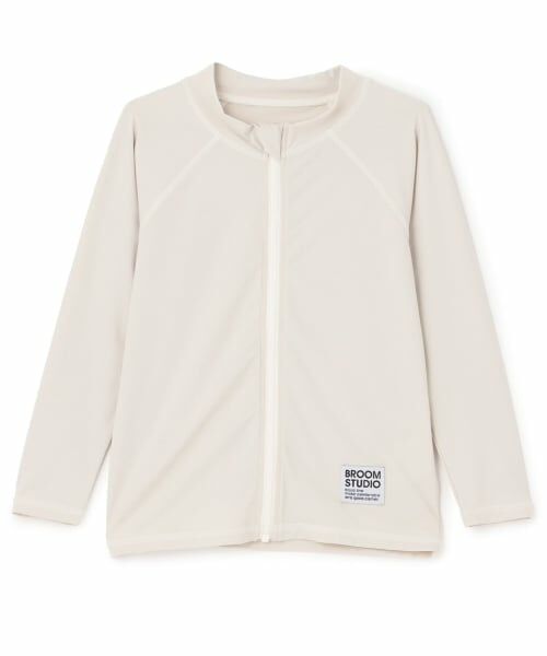 b・ROOM / ビールーム 水着・スイムグッズ | 【SWIM】フルジップメッシュラッシュガード | 詳細1