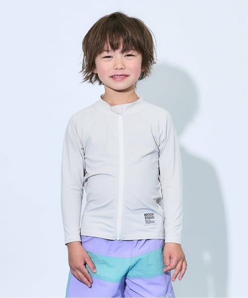 b・ROOM / ビールーム 水着・スイムグッズ | 【SWIM】フルジップメッシュラッシュガード | 詳細16