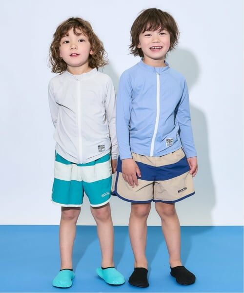 b・ROOM / ビールーム 水着・スイムグッズ | 【SWIM】フルジップメッシュラッシュガード | 詳細27