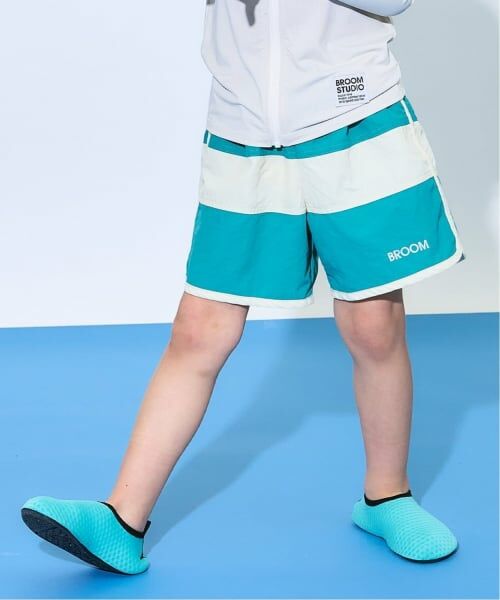 b・ROOM / ビールーム 水着・スイムグッズ | 【SWIM】バイカラーサーフパンツ（モデレート グリーン）