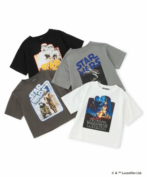 b・ROOM / ビールーム Tシャツ | 【STAR WARS】【防汚・速乾・型崩れしない】アソートプリントTシャツ【MNCM】 | 詳細15