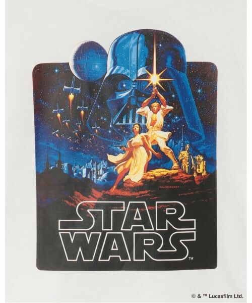 b・ROOM / ビールーム Tシャツ | 【STAR WARS】【防汚・速乾・型崩れしない】アソートプリントTシャツ【MNCM】 | 詳細6