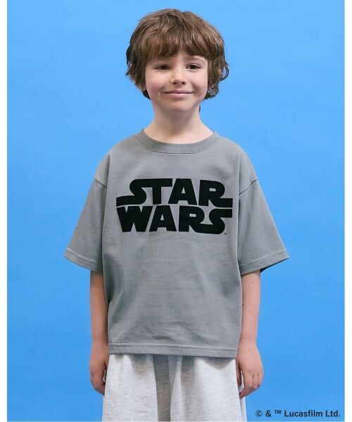 b・ROOM / ビールーム Tシャツ | 【STAR WARS】【防汚・速乾・型崩れしない】アソートバックプリントＴシャツ【MNCM】（カーキ）