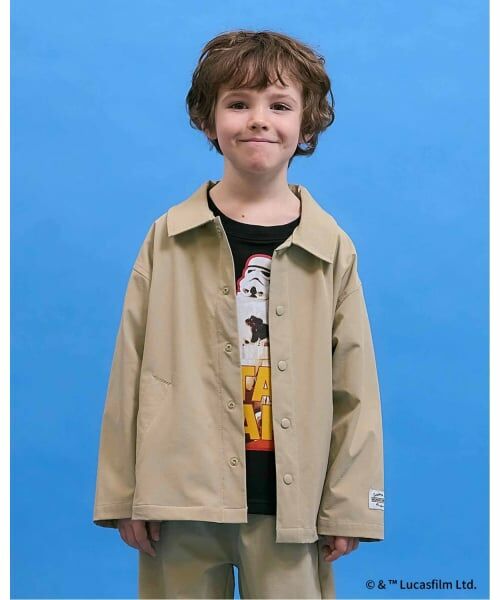 b・ROOM / ビールーム ブルゾン | 【セットアップ可】ライトワークジャケット【MNCM】（ベージュ）