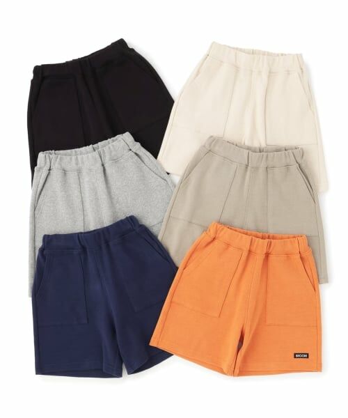 b・ROOM / ビールーム ショート・ハーフ・半端丈パンツ | 【ともパン】【防汚・UV・接触冷感】ベイカーポケット４分丈パンツ | 詳細13