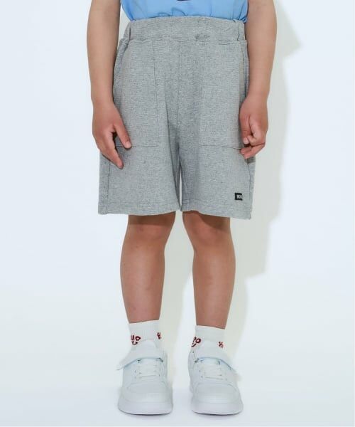 b・ROOM / ビールーム ショート・ハーフ・半端丈パンツ | 【ともパン】【防汚・UV・接触冷感】ベイカーポケット４分丈パンツ（トップ グレー）