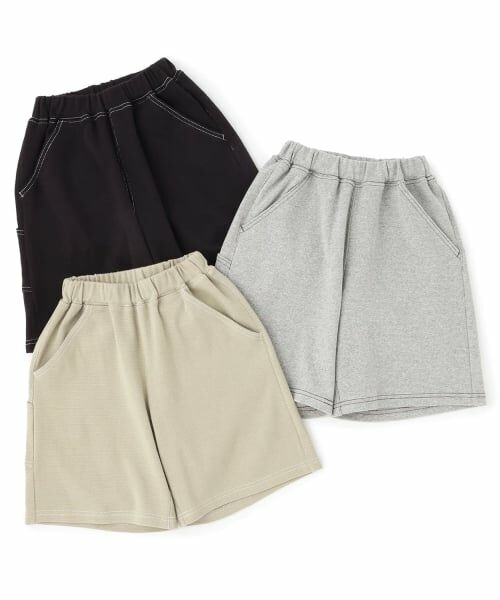 b・ROOM / ビールーム ショート・ハーフ・半端丈パンツ | 【ともパン】【防汚・UV・接触冷感】ペインターハーフパンツ【MNCM】 | 詳細11