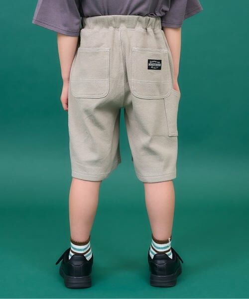 b・ROOM / ビールーム ショート・ハーフ・半端丈パンツ | 【ともパン】【防汚・UV・接触冷感】ペインターハーフパンツ【MNCM】 | 詳細14