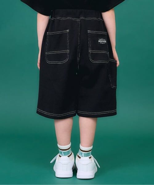 b・ROOM / ビールーム ショート・ハーフ・半端丈パンツ | 【ともパン】【防汚・UV・接触冷感】ペインターハーフパンツ【MNCM】 | 詳細17