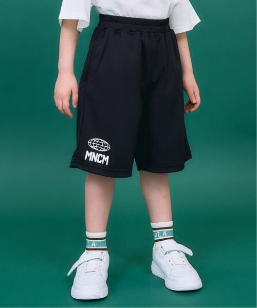 b・ROOM / ビールーム ショート・ハーフ・半端丈パンツ | 【セットアップ可】メッシュハーフパンツ【MNCM】（黒）