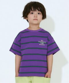 b・ROOM / ビールーム Tシャツ | 先染ボーダービッグシルエットTシャツ