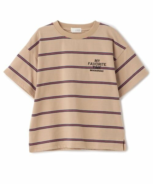 b・ROOM / ビールーム Tシャツ | 先染ボーダービッグシルエットTシャツ | 詳細1
