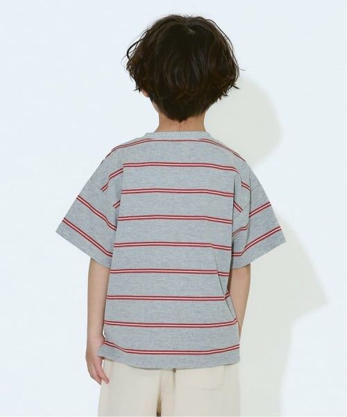 b・ROOM / ビールーム Tシャツ | 先染ボーダービッグシルエットTシャツ | 詳細26