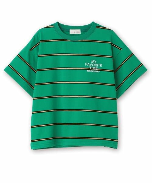 b・ROOM / ビールーム Tシャツ | 先染ボーダービッグシルエットTシャツ | 詳細5