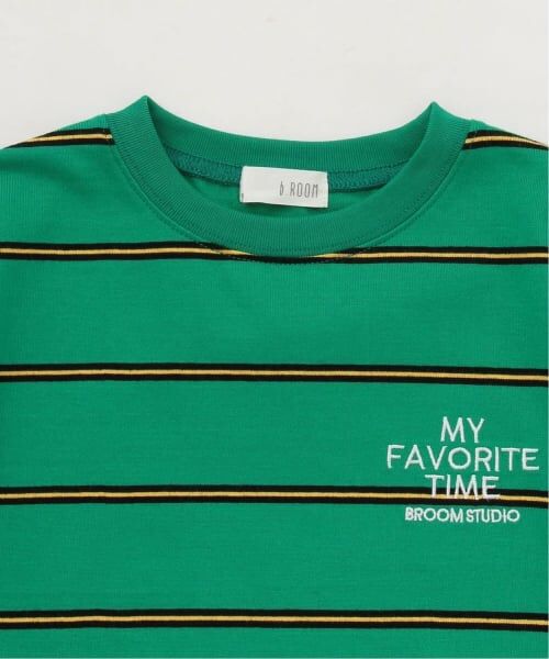 b・ROOM / ビールーム Tシャツ | 先染ボーダービッグシルエットTシャツ | 詳細7