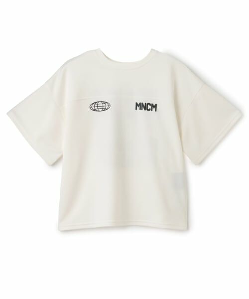 b・ROOM / ビールーム Tシャツ | 【セットアップ可】どちらが前でもOK！メッシュビッグサイズTシャツ【MNCM】 | 詳細1