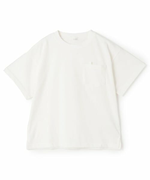 b・ROOM / ビールーム Tシャツ | 【防汚・速乾・UV】【カイテキ天竺】ゆったりサイズベーシックTシャツ（オフ ホワイト）