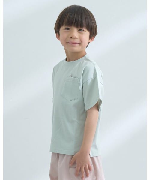 b・ROOM / ビールーム Tシャツ | 【防汚・速乾・UV】【名札付けかんたん】【カイテキ天竺】ゆったりサイズベーシックTシャツ | 詳細10