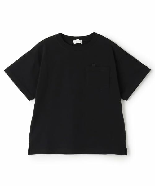 b・ROOM / ビールーム Tシャツ | 【防汚・速乾・UV】【カイテキ天竺】ゆったりサイズベーシックTシャツ（黒）