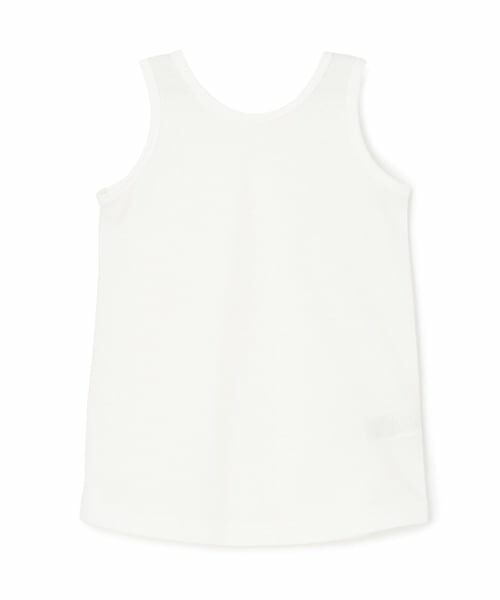 b・ROOM / ビールーム キャミソール・チューブトップ | 【さらっとメッシュ】【吸水速乾】【どちらが前でもOK】インナータンクトップ(オフ ホワイト)
