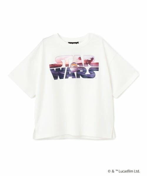 b・ROOM / ビールーム Tシャツ | 【STAR WARS】【防汚・吸水速乾・UV】【カイテキ天竺】ロゴプリントBIGTシャツ | 詳細1
