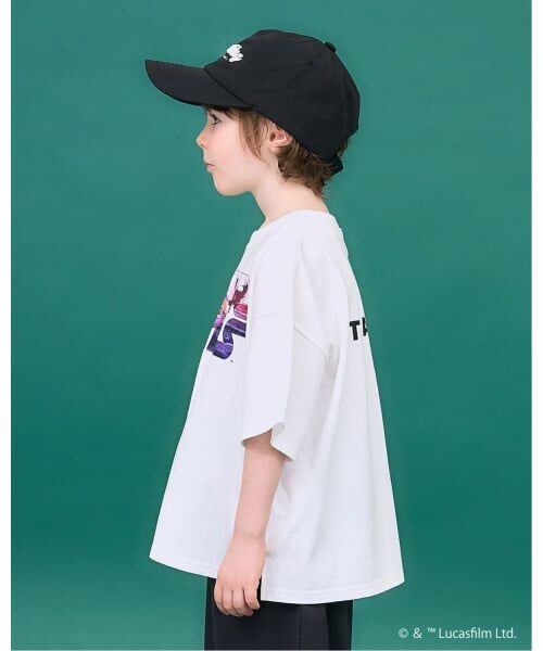 b・ROOM / ビールーム Tシャツ | 【STAR WARS】【防汚・吸水速乾・UV】【カイテキ天竺】ロゴプリントBIGTシャツ | 詳細11