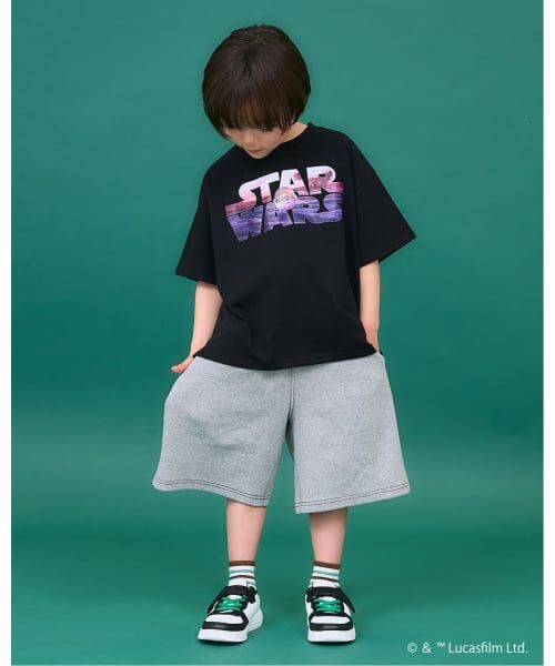 b・ROOM / ビールーム Tシャツ | 【STAR WARS】【防汚・吸水速乾・UV】【カイテキ天竺】ロゴプリントBIGTシャツ | 詳細15