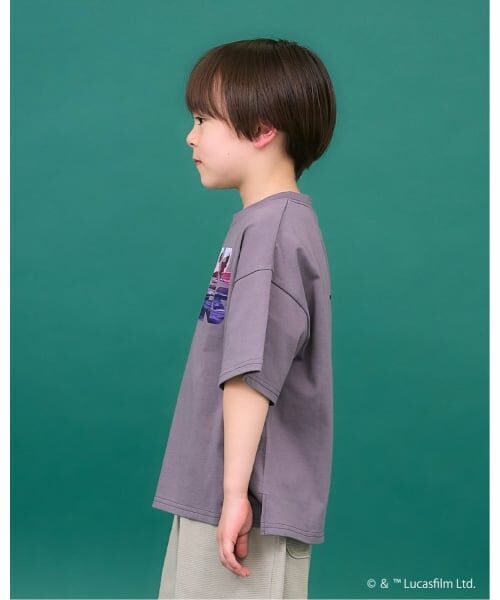 b・ROOM / ビールーム Tシャツ | 【STAR WARS】【防汚・吸水速乾・UV】【カイテキ天竺】ロゴプリントBIGTシャツ | 詳細16