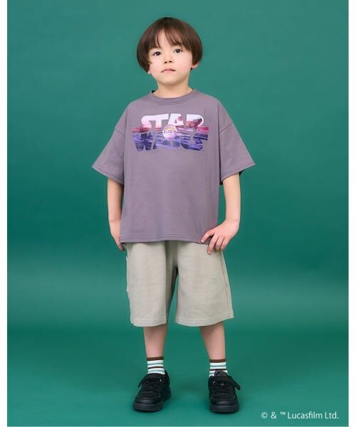 b・ROOM / ビールーム Tシャツ | 【STAR WARS】【防汚・吸水速乾・UV】【カイテキ天竺】ロゴプリントBIGTシャツ | 詳細18