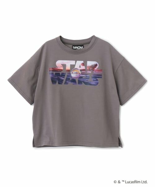 b・ROOM / ビールーム Tシャツ | 【STAR WARS】【防汚・吸水速乾・UV】【カイテキ天竺】ロゴプリントBIGTシャツ | 詳細2