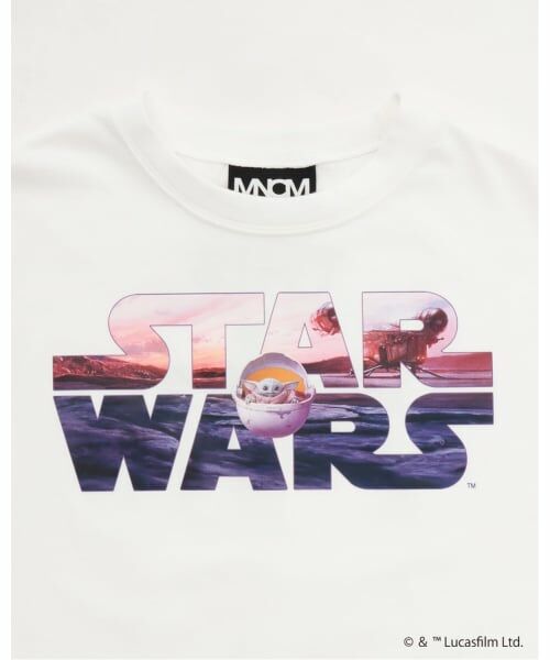 b・ROOM / ビールーム Tシャツ | 【STAR WARS】【防汚・吸水速乾・UV】【カイテキ天竺】ロゴプリントBIGTシャツ | 詳細5
