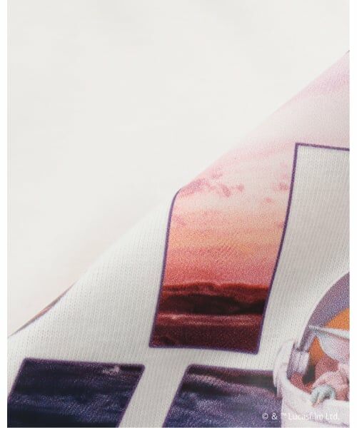 b・ROOM / ビールーム Tシャツ | 【STAR WARS】【防汚・吸水速乾・UV】【カイテキ天竺】ロゴプリントBIGTシャツ | 詳細8