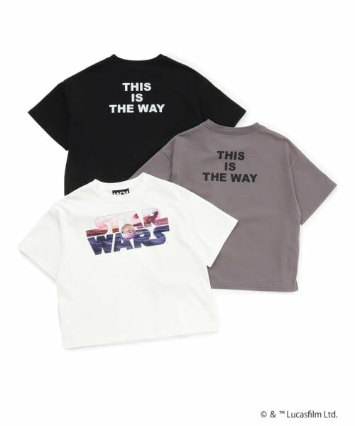 b・ROOM / ビールーム Tシャツ | 【STAR WARS】【防汚・吸水速乾・UV】【カイテキ天竺】ロゴプリントBIGTシャツ | 詳細9