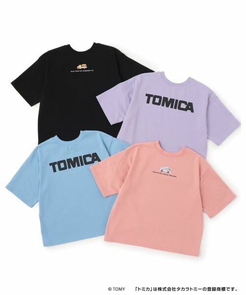 b・ROOM / ビールーム Tシャツ | 【トミカ】【どちらが前でもOK・防汚・速乾・UV】【カイテキ天竺】TOMICAロゴ半袖Ｔシャツ | 詳細12