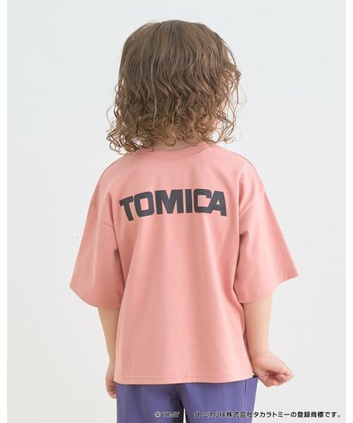 b・ROOM / ビールーム Tシャツ | 【トミカ】【どちらが前でもOK・防汚・速乾・UV】【カイテキ天竺】TOMICAロゴ半袖Ｔシャツ | 詳細16