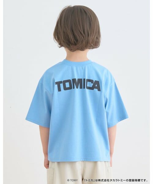 b・ROOM / ビールーム Tシャツ | 【トミカ】【どちらが前でもOK・防汚・速乾・UV】【カイテキ天竺】TOMICAロゴ半袖Ｔシャツ | 詳細18
