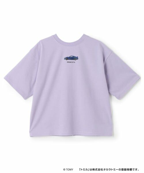 b・ROOM / ビールーム Tシャツ | 【トミカ】【どちらが前でもOK・防汚・速乾・UV】【カイテキ天竺】TOMICAロゴ半袖Ｔシャツ | 詳細3