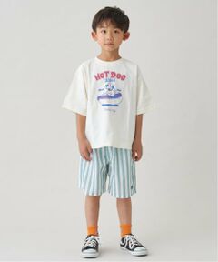 b・ROOM / ビールーム ショート・ハーフ・半端丈パンツ | 【接触冷感】総柄ハーフパンツ