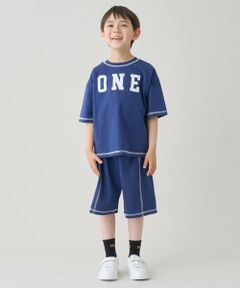 b・ROOM / ビールーム Tシャツ | 【熱をブロック】配色ステッチTシャツ