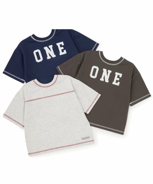 b・ROOM / ビールーム Tシャツ | 【熱をブロック】【どちらが前でもOK】配色ステッチTシャツ | 詳細15