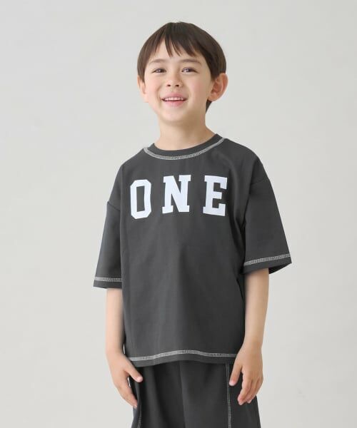 b・ROOM / ビールーム Tシャツ | 【熱をブロック】【どちらが前でもOK】配色ステッチTシャツ | 詳細5