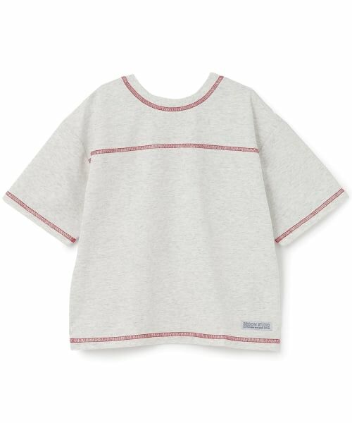b・ROOM / ビールーム Tシャツ | 【熱をブロック】【どちらが前でもOK】配色ステッチTシャツ | 詳細7