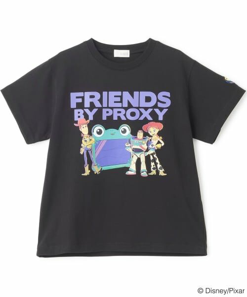 b・ROOM / ビールーム Tシャツ | 【Disney&Pixar】TOY STORY5/アソートキャラクターTシャツ(黒)