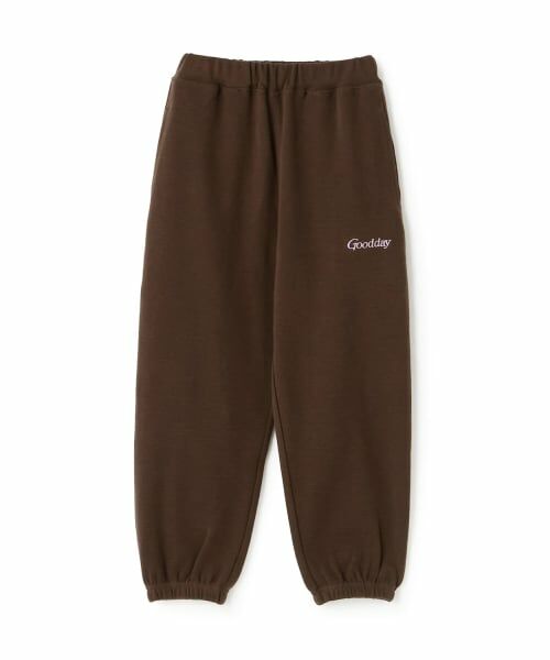 b・ROOM / ビールーム その他パンツ | 【ともパン】【防汚/UV/速乾】ゆったりイージーパンツ【子供服】【キッズ】【男の子】【女の子】（コゲ茶）