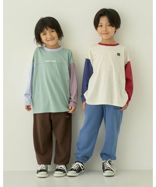 b・ROOM / ビールーム Tシャツ | 【スクール対応】名札がつけられる長袖Tシャツ | 詳細1