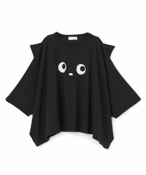 b・ROOM / ビールーム Tシャツ | 【ハロウィン】変形Tシャツ（黒）