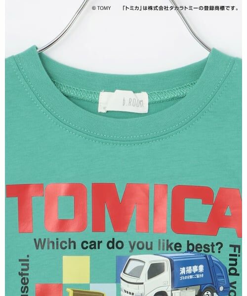 b・ROOM / ビールーム Tシャツ | 【トミカ】アソートプリントTシャツ【子供服】【キッズ】【男の子】 | 詳細17